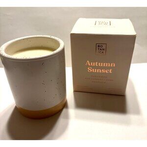 Botanica Autumn Sunset 100% Soy Scented Candle 8 Oz Limited Edition Persimmon Re